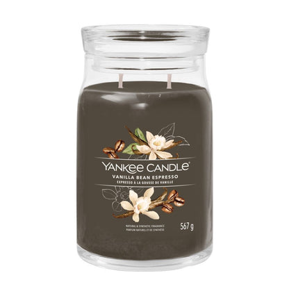 Yankee Candle® Signature didelė žvakė – Vanilla Bean Espresso