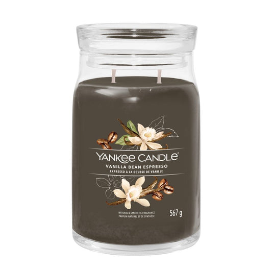 Yankee Candle® Signature didelė žvakė – Vanilla Bean Espresso