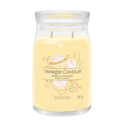 Yankee Candle® Signature didelė žvakė – Vanilla Cupcake