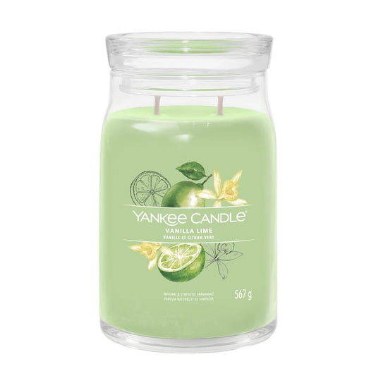 Yankee Candle® Signature didelė žvakė – Vanilla Lime