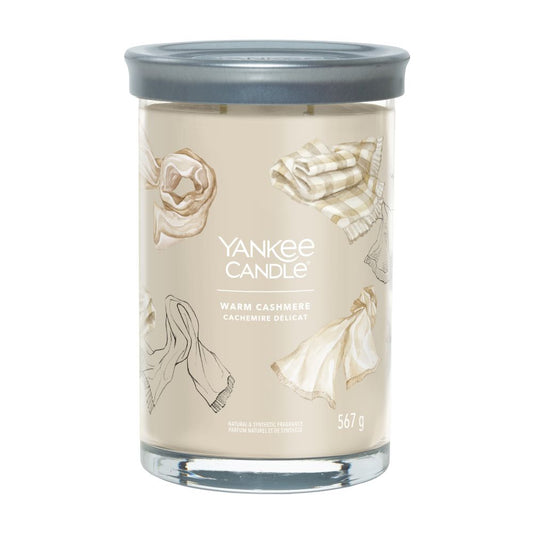 Yankee Candle® Signature Tumbler didelė žvakė – Warm Cashmere
