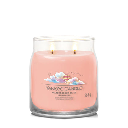 Yankee Candle® Signature vidutinė žvakė – Watercolour Skies