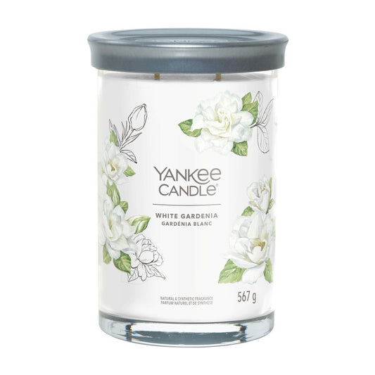 Yankee Candle® Signature Tumbler didelė žvakė – White Gardenia