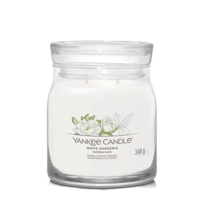 Yankee Candle® Signature vidutinė žvakė – White Gardenia
