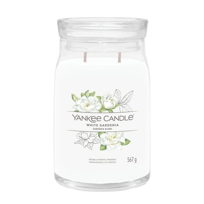 Yankee Candle® Signature didelė žvakė – White Gardenia