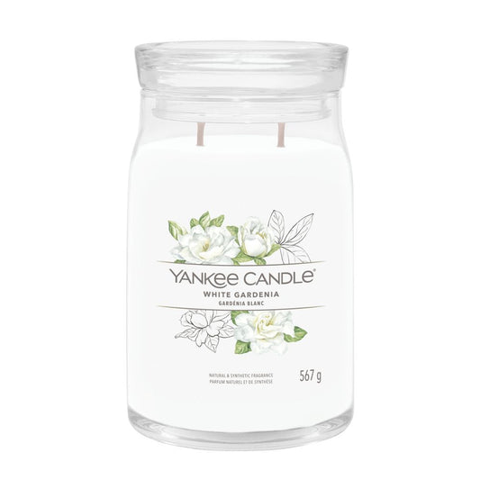 Yankee Candle® Signature didelė žvakė – White Gardenia