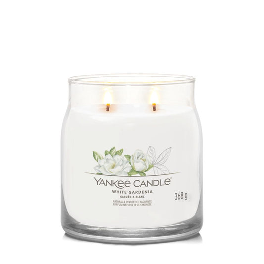 Yankee Candle® Signature vidutinė žvakė – White Gardenia