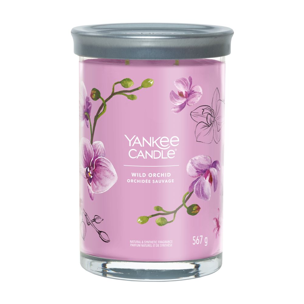 Yankee Candle® Signature Tumbler didelė žvakė – Wild Orchid