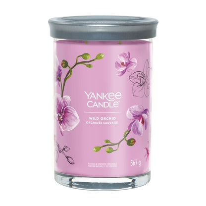 Yankee Candle® Signature Tumbler didelė žvakė – Wild Orchid