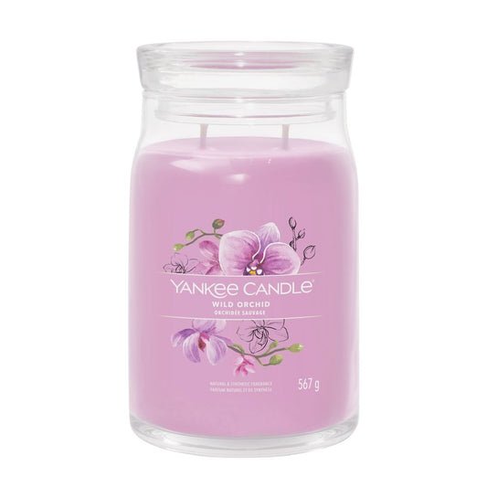 Yankee Candle® Signature didelė žvakė – Wild Orchid