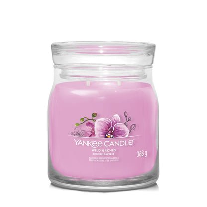 Yankee Candle® Signature vidutinė žvakė – Wild Orchid