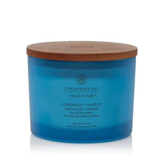 Chesapeake Bay Candle 3 dagčių žvakė – Confidence & Freedom (Oak Moss Amber)