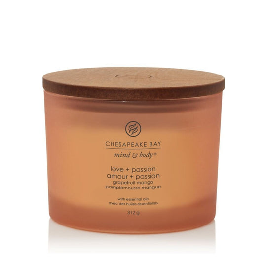 Chesapeake Bay Candle 3 dagčių žvakė – Love & Passion (Grapefruit Mango)