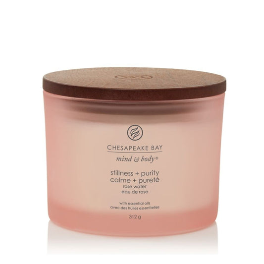 Chesapeake Bay Candle 3 dagčių žvakė – Stillness & Purity (Rose Water)