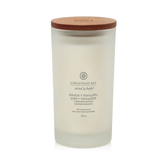 Chesapeake Bay Candle didelė žvakė – Peace & Tranquility (Cashmere Jasmine)