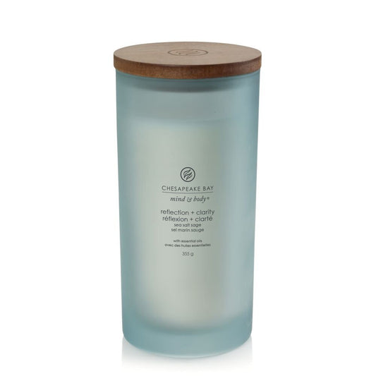 Chesapeake Bay Candle didelė žvakė – Reflection & Clarity (Sea Salt Sage)