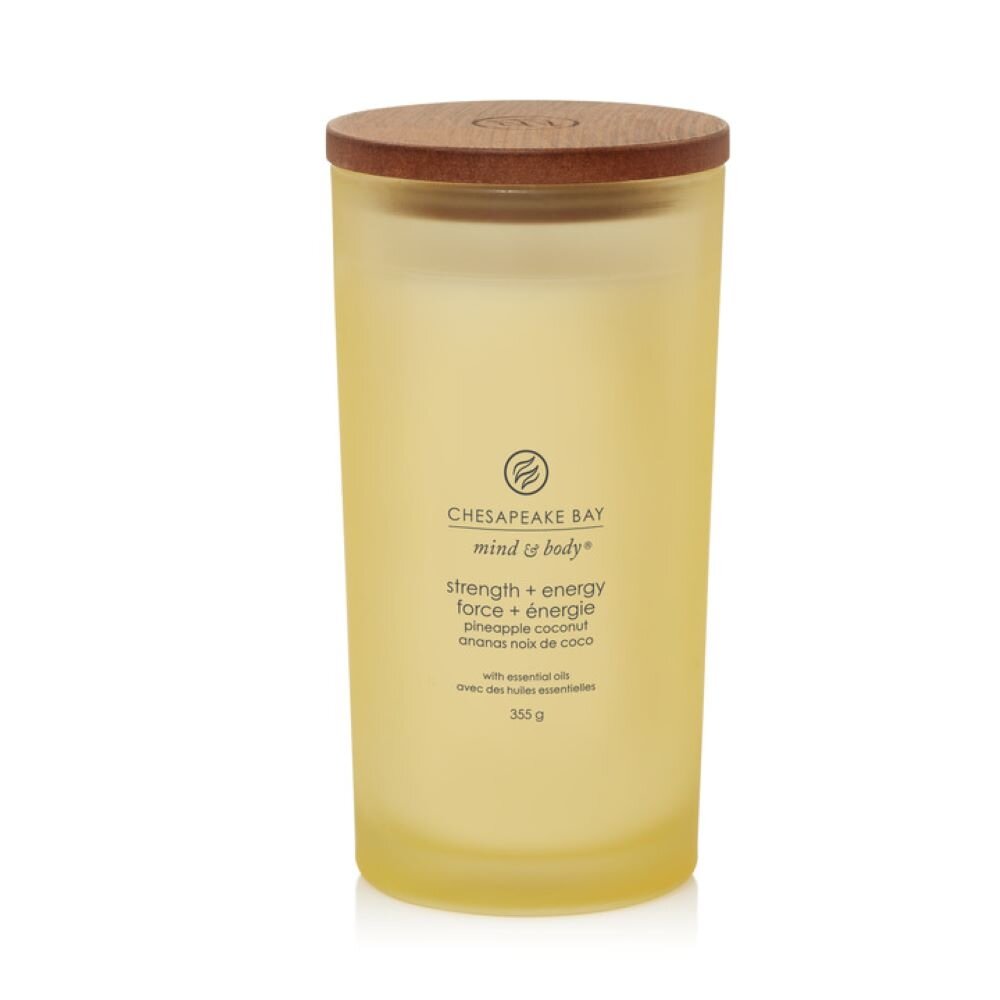 Chesapeake Bay Candle didelė žvakė – Strength & Energy (Pineapple Coconut)