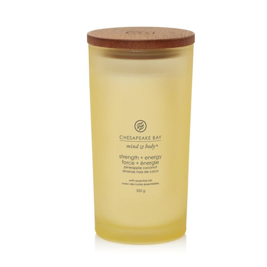 Chesapeake Bay Candle didelė žvakė – Strength & Energy (Pineapple Coconut)