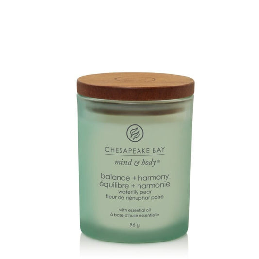 Chesapeake Bay Candle maža žvakė – Balance & Harmony (Waterlily Pear)