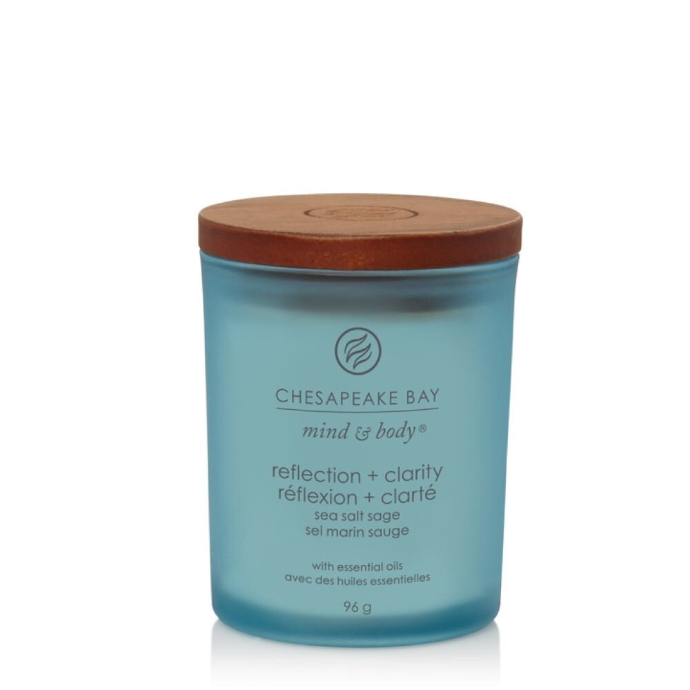 Chesapeake Bay Candle maža žvakė – Reflection & Clarity (Sea Salt Sage)