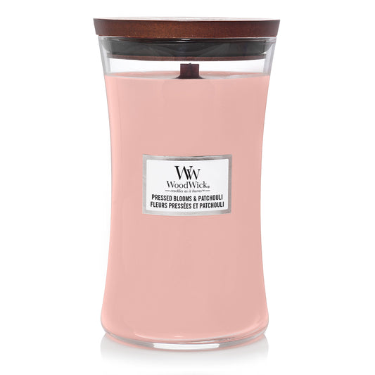 Pressed blooms & Patchouli