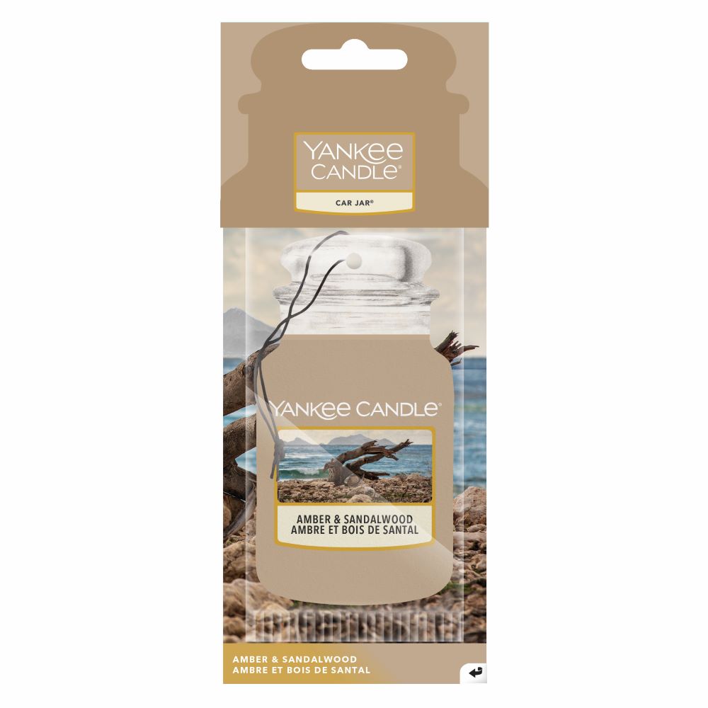 Yankee Candle aromatinis automobilio kvapas – Amber & Sandalwood
