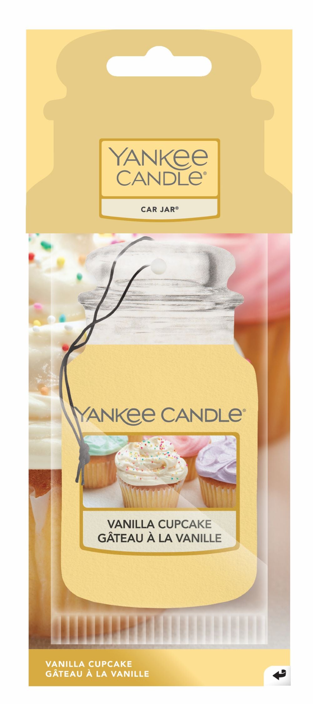 Yankee Candle aromatinis automobilio kvapas – Vanilla Cupcake