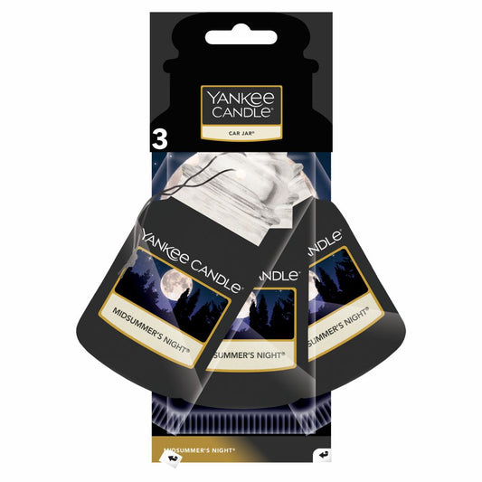 Yankee Candle aromatinių automobilio kvapų rinkinys (3 vnt.) – Midsummer's Night®