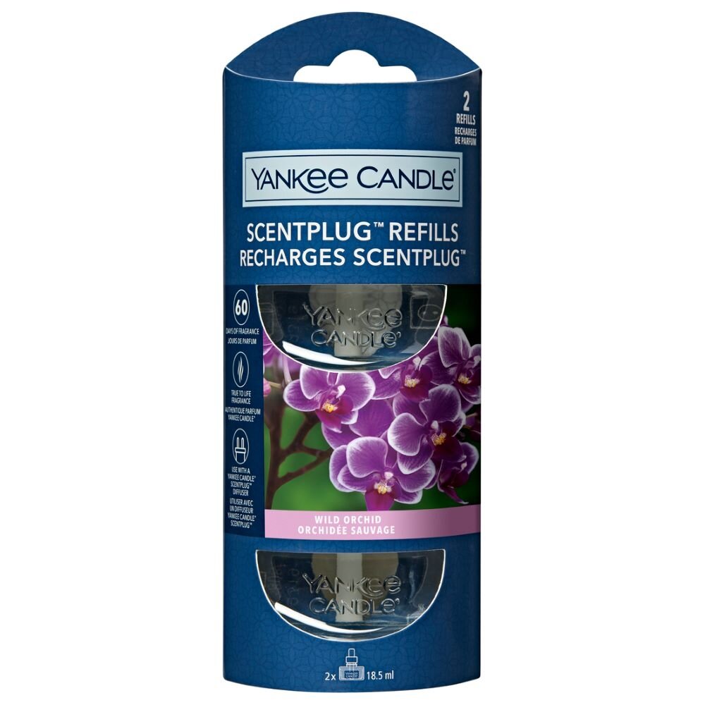 Yankee Candle Kvapų papildymas ScentPlug prietaisui – Wild Orchid (2vnt)