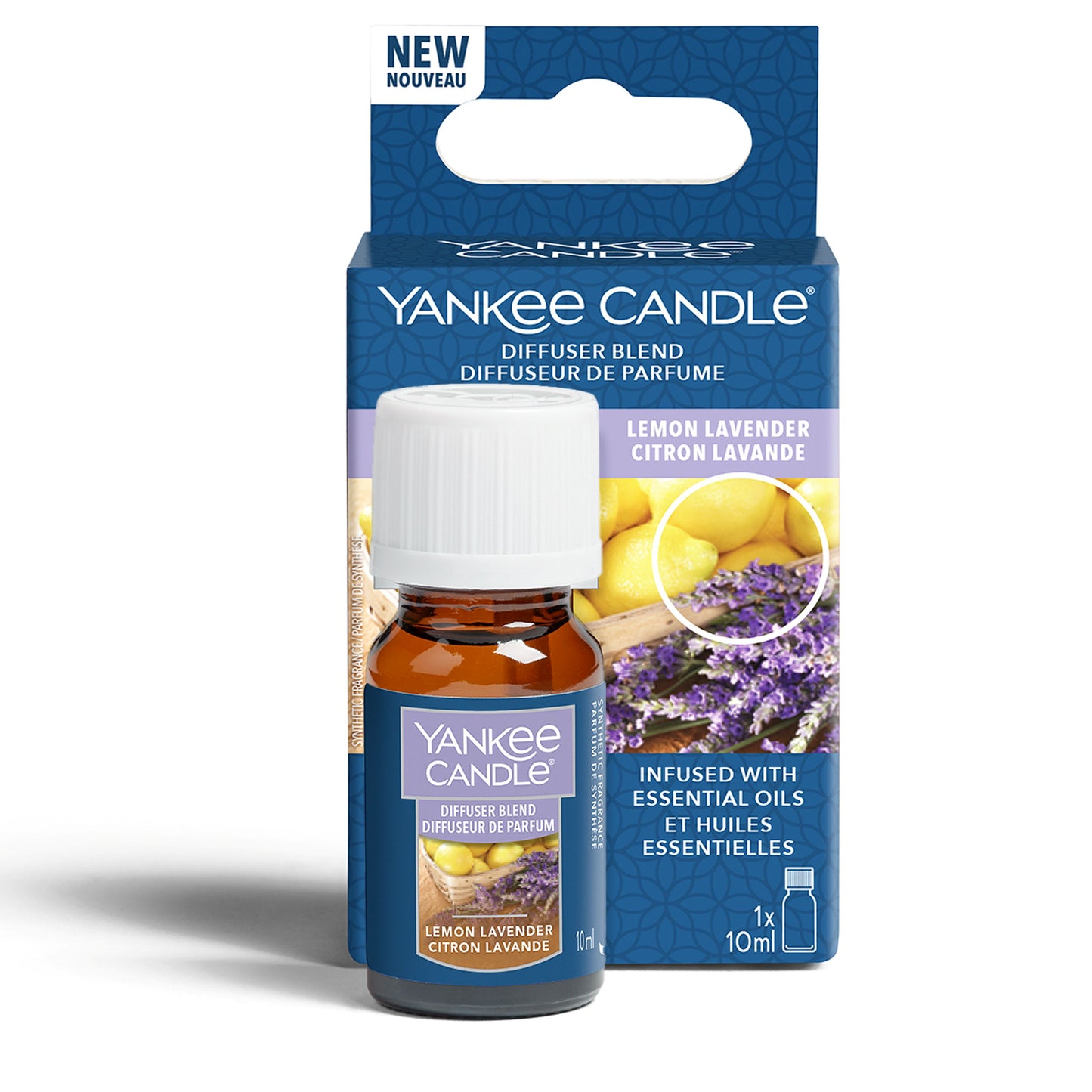 Yankee Candle Aromato aliejus ultragarsiniam difuzoriui – Lemon Lavender